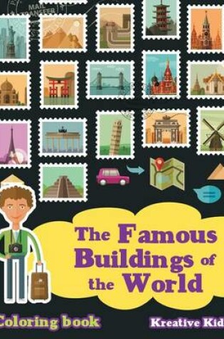 Cover of The Famous Buildings of the World Coloring Book