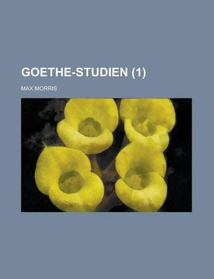 Book cover for Goethe-Studien (1)