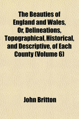 Cover of The Beauties of England and Wales, Or, Delineations, Topographical, Historical, and Descriptive, of Each County Volume 6