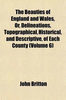 Book cover for The Beauties of England and Wales, Or, Delineations, Topographical, Historical, and Descriptive, of Each County Volume 6