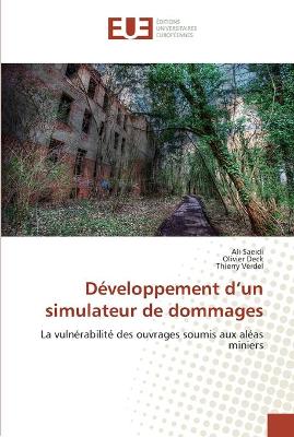 Book cover for Developpement d''un simulateur de dommages