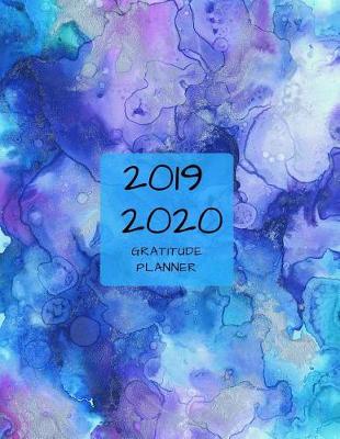 Book cover for 2019 2020 15 Months Blue Marble Gratitude Journal Daily Planner