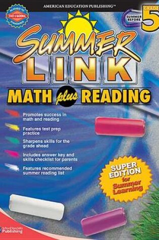 Cover of Math Plus Reading, Grades 4 - 5