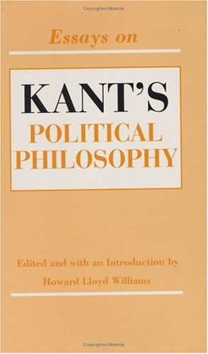 Book cover for Essays on Kant's Political Philosophy