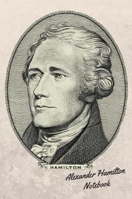 Book cover for Alexander Hamilton Notebook