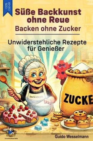 Cover of Süße Backkunst ohne Reue - Backen ohne Zucker