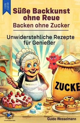 Book cover for Süße Backkunst ohne Reue - Backen ohne Zucker