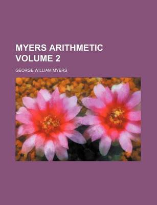 Book cover for Myers Arithmetic Volume 2