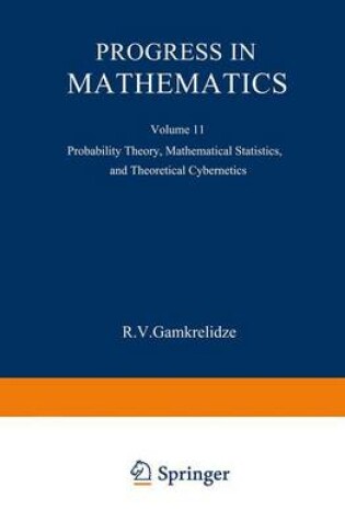 Cover of Progress in Mathematics