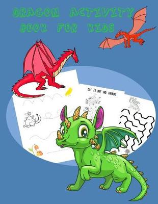Book cover for Dragon Activity Book for Kids