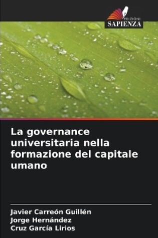 Cover of La governance universitaria nella formazione del capitale umano