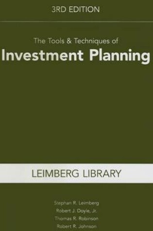Cover of The Tools & Techniques of Investment Planning, 3rd Edition