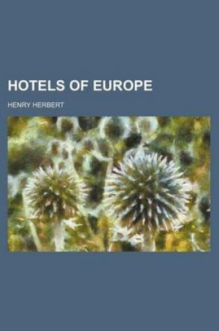 Cover of Hotels of Europe