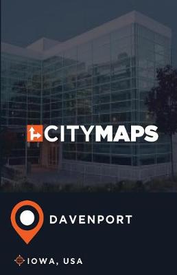 Book cover for City Maps Davenport Iowa, USA