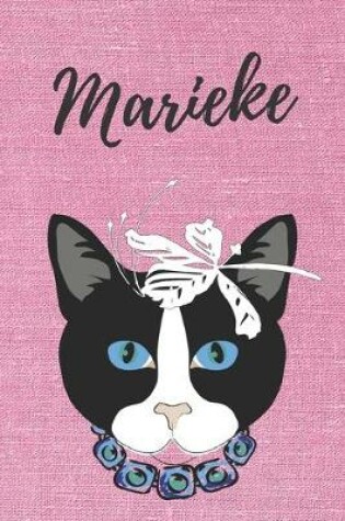 Cover of Marieke Katzen-Malbuch / Notizbuch Tagebuch