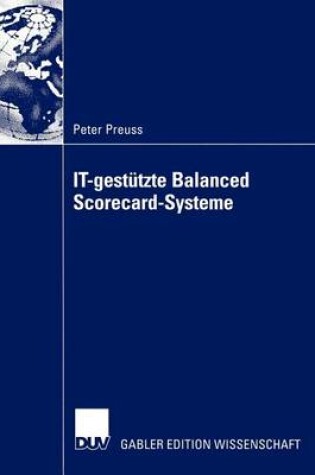 Cover of IT-gestützte Balanced Scorecard-Systeme