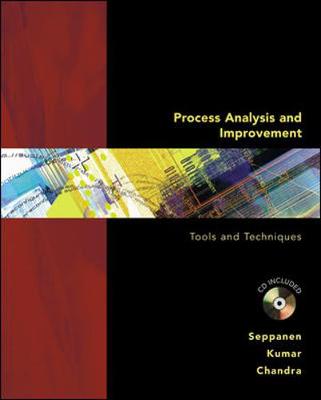 Book cover for Process Analysis and Improvement with Student CD and Microsoft Visio Student Edition CD, 1/e