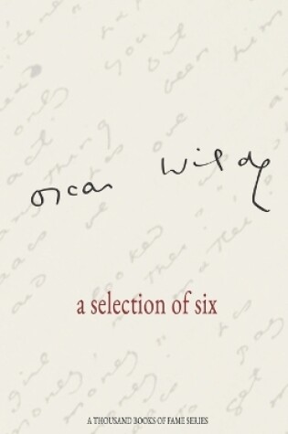 Cover of Oscar Wilde a selection of six