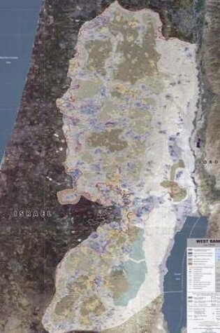 Cover of A Map of the West Bank Israel and Jordan