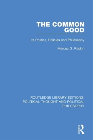 Cover of The Common Good