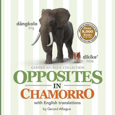 Book cover for Opposites in Chamorro with English Translations