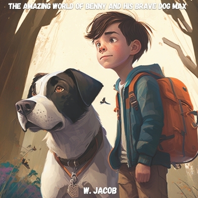 Book cover for The Amazing World of Benny and His Brave Dog Max