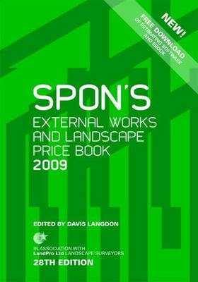 Book cover for Spon's External Works and Landscape Price Book 2009
