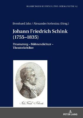 Book cover for Johann Friedrich Schink (1755-1835)