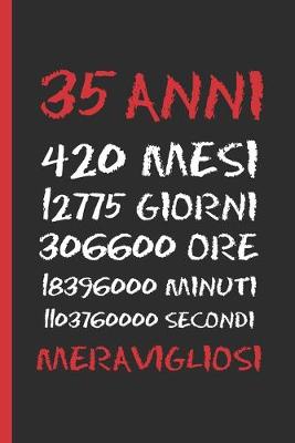 Book cover for 35 Anni Meravigliosi