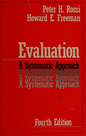 Book cover for Evaluation