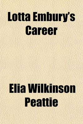 Book cover for Lotta Embury's Career