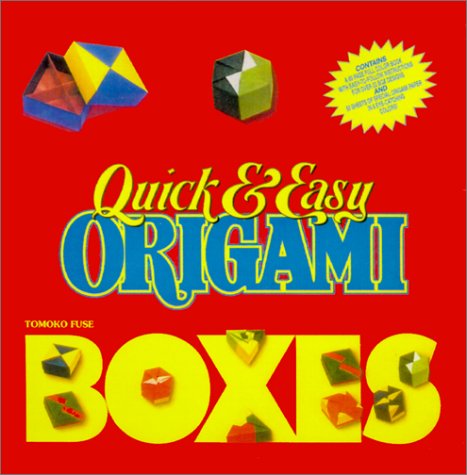 Book cover for Quick & Easy Orgami Boxes