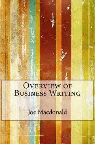 Cover of Overview of Business Writing