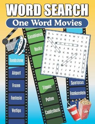 Book cover for Word Search One Word Movies