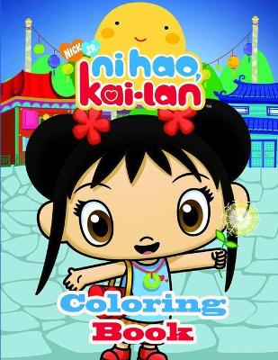 Book cover for Ni Hao Kai-Lan Coloring Book