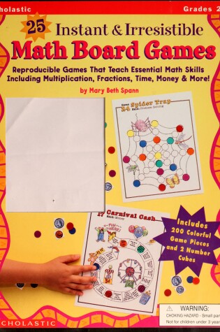 Cover of 25 Math Board Games