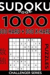 Book cover for Sudoku Book 1,000 Puzzles, 500 Hard and 500 Extra Hard