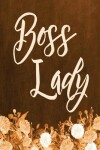 Book cover for Chalkboard Journal - Boss Lady (Orange)