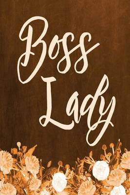 Book cover for Chalkboard Journal - Boss Lady (Orange)