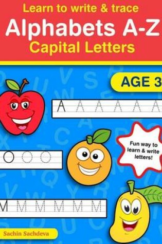 Cover of Learn to Write & Trace Alphabets A-Z