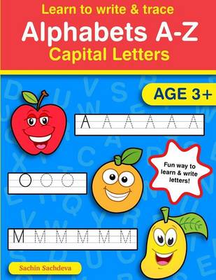 Book cover for Learn to Write & Trace Alphabets A-Z