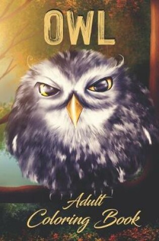 Cover of Owl - Adult Coloring Book