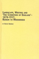 Cover of Landscape Writing and 'the Condition of England'