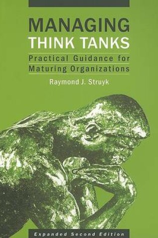 Cover of Managing Think Tanks