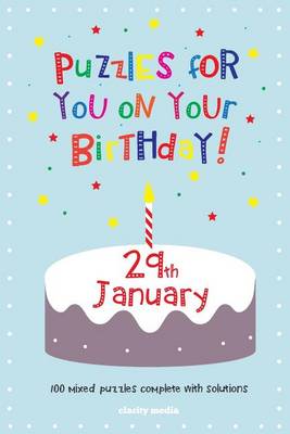 Book cover for Puzzles for you on your Birthday - 29th January