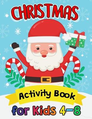 Book cover for Christmas Activity Books for Kids 4-8