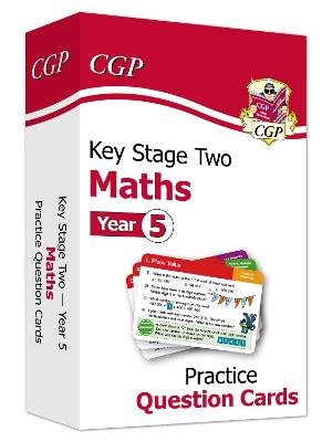 Book cover for KS2 Maths Year 5 Practice Question Cards