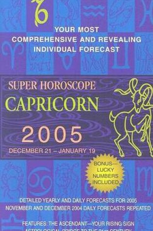 Cover of Capricorn (Super Horoscopes 2005)