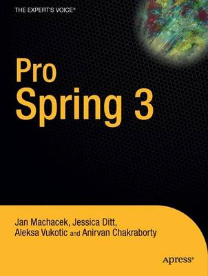 Book cover for Pro Spring 3