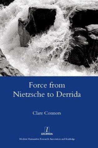 Cover of Force from Nietzsche to Derrida